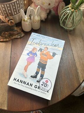 Icebreaker by Hannah Grace - Softcover Novel (White, Blue, Orange)